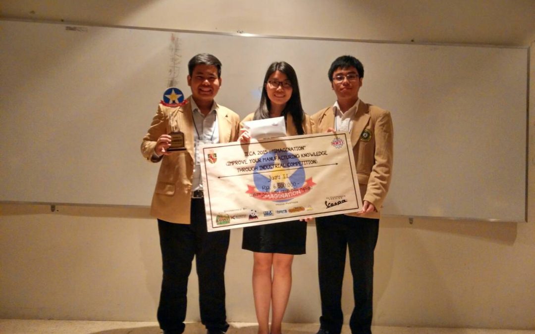 Teknik Industri UNPAR Juara 2 dalam Kompetisi IECA 2015: IMAGINATION