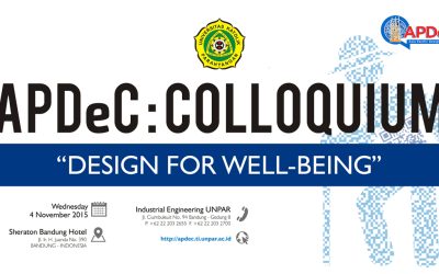 APDeC: COLLOQUIUM “DESIGN FOR WELL-BEING”