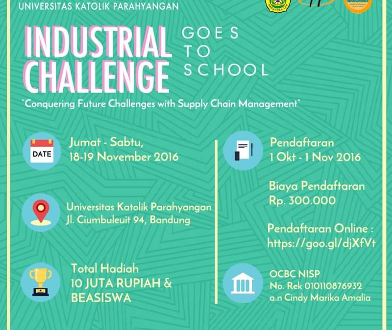 Industrial Challenge Goes to School