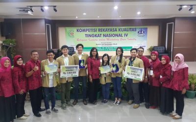 Kompetisi Rekayasa Kualitas Tingkat Nasional IV: Teknik Industri UNPAR Juara II dan Harapan I