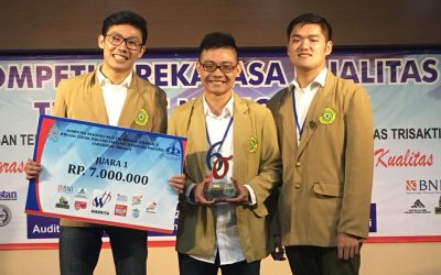 Teknik Industri UNPAR Juara 1 Kompetisi Rekayasa Kualitas Tingkat Nasional V